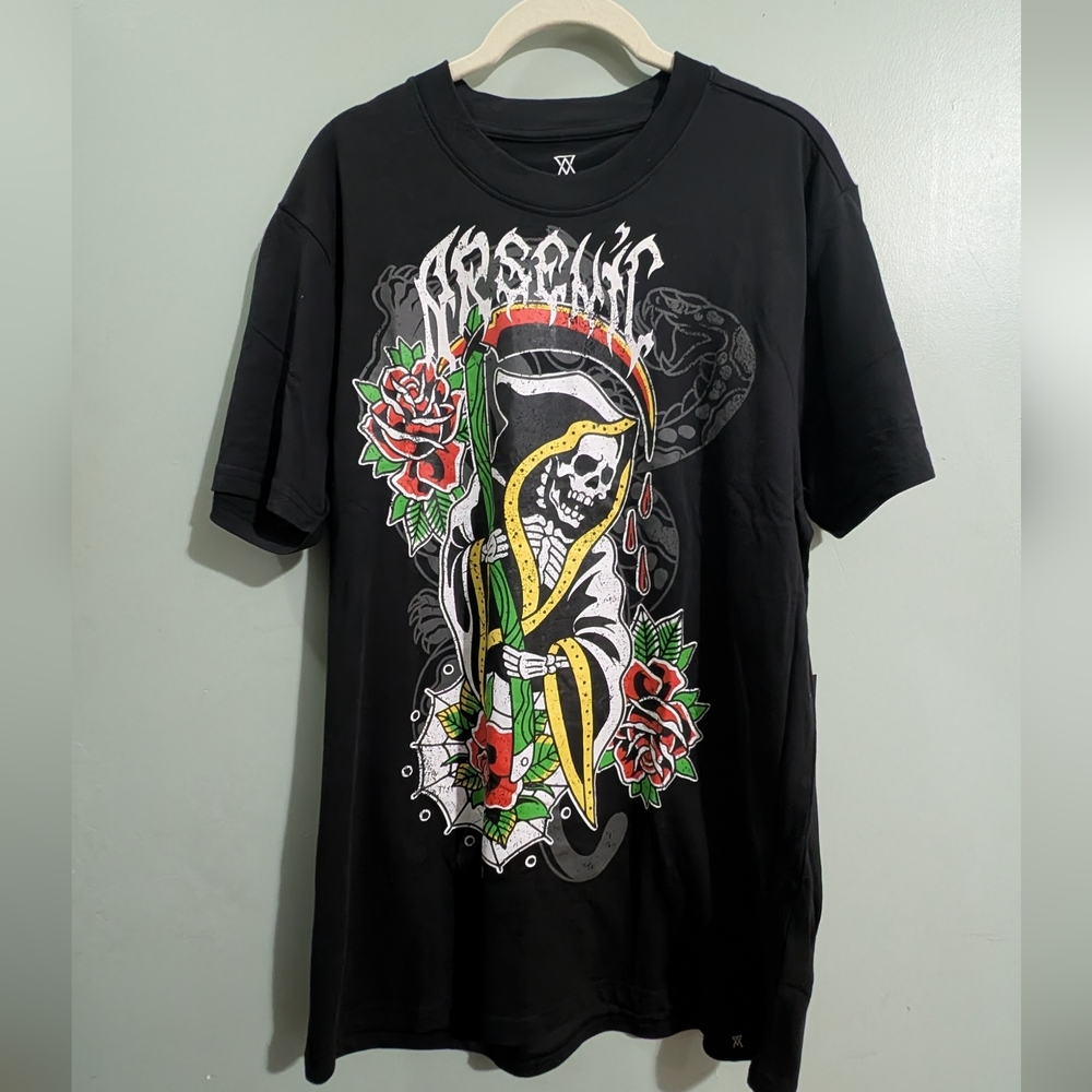 NWT Arsenic men's  Graphic T-Shirt Medium *Q24
